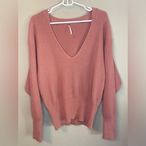 Free People Slouchy Off Shoulder Sweater